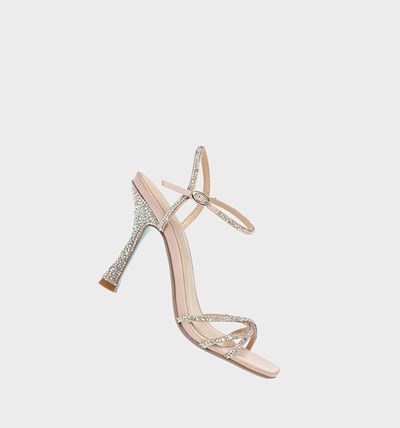 Beige Women's Betsey Johnson Sb-piprr Heels | KVIPMLG-42