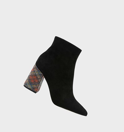 Black Women's Betsey Johnson Kassie Boots & Booties | QDERLUV-49