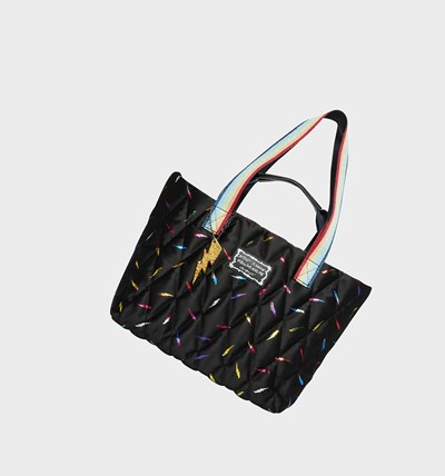 Black Women's Betsey Johnson Light It Up Double Handle Handbags | TJVPUXH-81