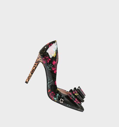 Black Women's Betsey Johnson Prince-p Heels | JZPXDBR-74