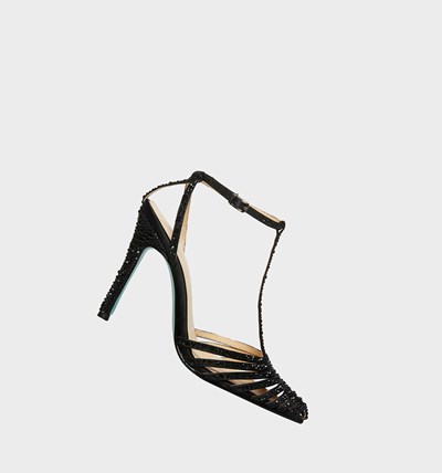 Black Women's Betsey Johnson Sb-ali Heels | HBXDOLG-18