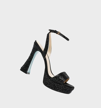 Black Women's Betsey Johnson Sb-beth Heels | ZGFPJQO-26