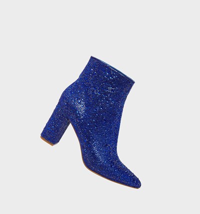 Blue Women's Betsey Johnson Cady Boots & Booties | HNZRTYM-70