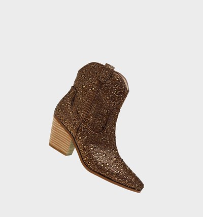 Brown Women's Betsey Johnson Sb-diva Boots & Booties | WMTSHZE-80