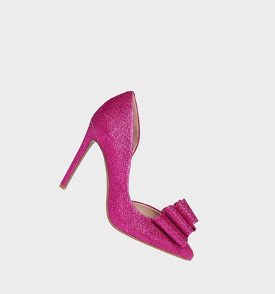 Fuchsia Women's Betsey Johnson Prince Heels | YSKPCTM-24