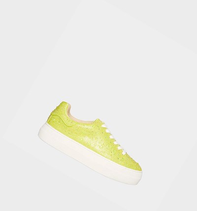 Green Women's Betsey Johnson Sidny Sneakers | QLVCHPZ-85