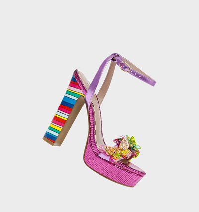 Pink Women's Betsey Johnson Noemi Heels | XEHBTNV-63