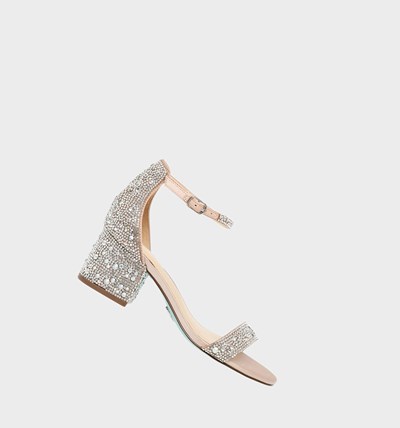 Silver Women's Betsey Johnson Sb-mari Heels | ZIKTQAM-51