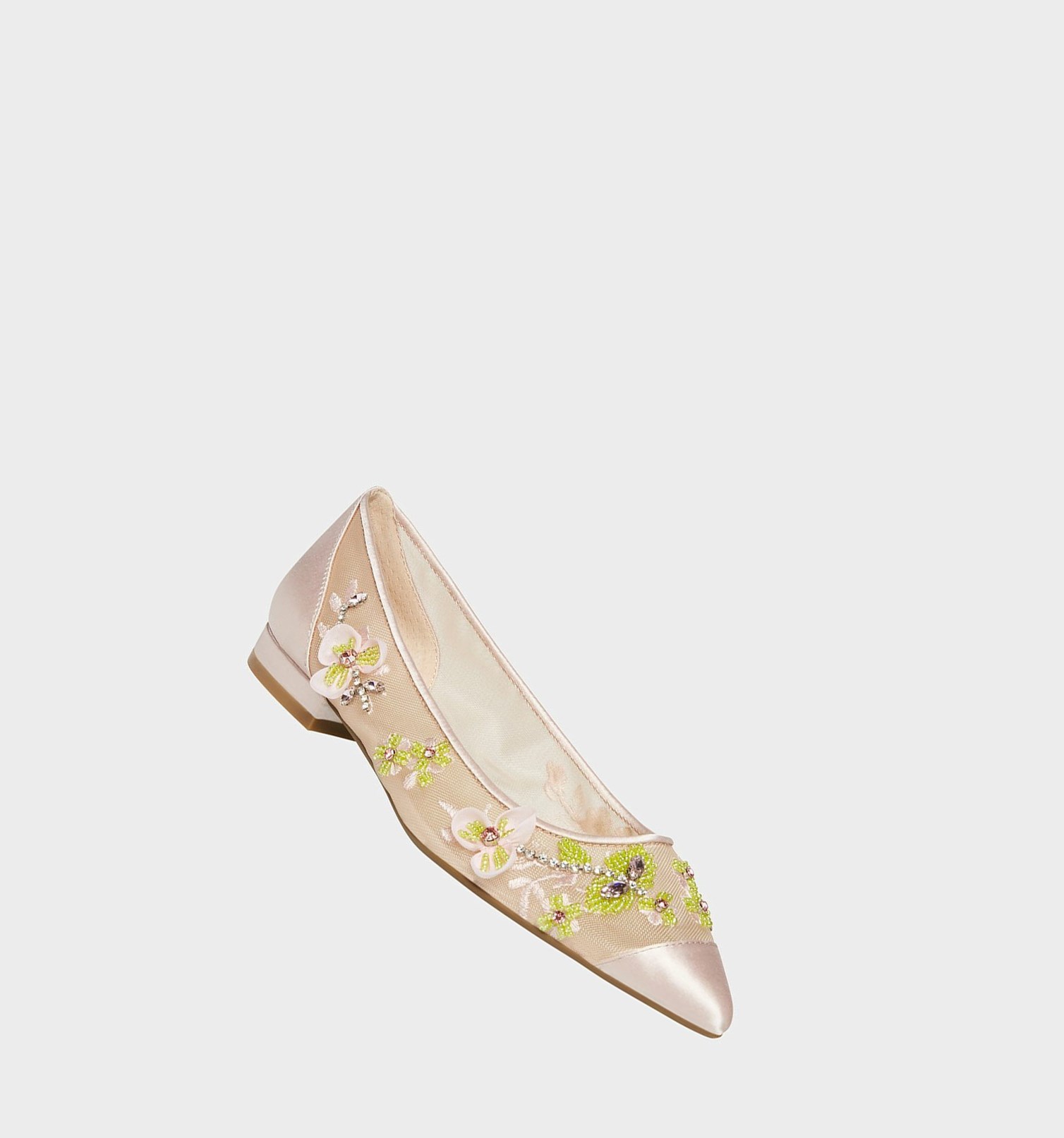 Beige Women's Betsey Johnson Sb-willo Flats | LCEDZFT-89