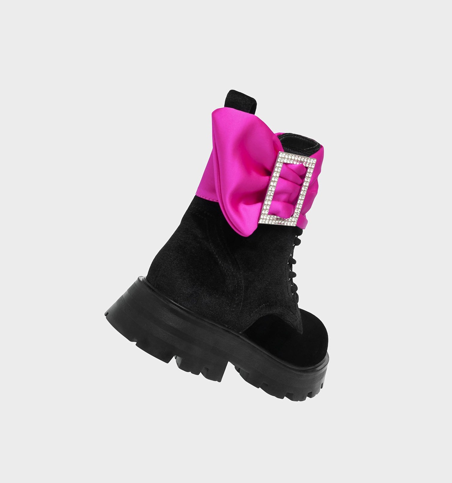 Black Women's Betsey Johnson Dozer Boots & Booties | UHCJSRK-15