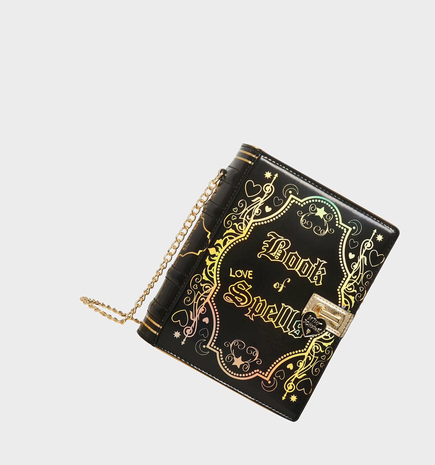 Black Women\'s Betsey Johnson Kitsch Book Of Spells Crossbody Kitsch Bags | PJQKRTX-15