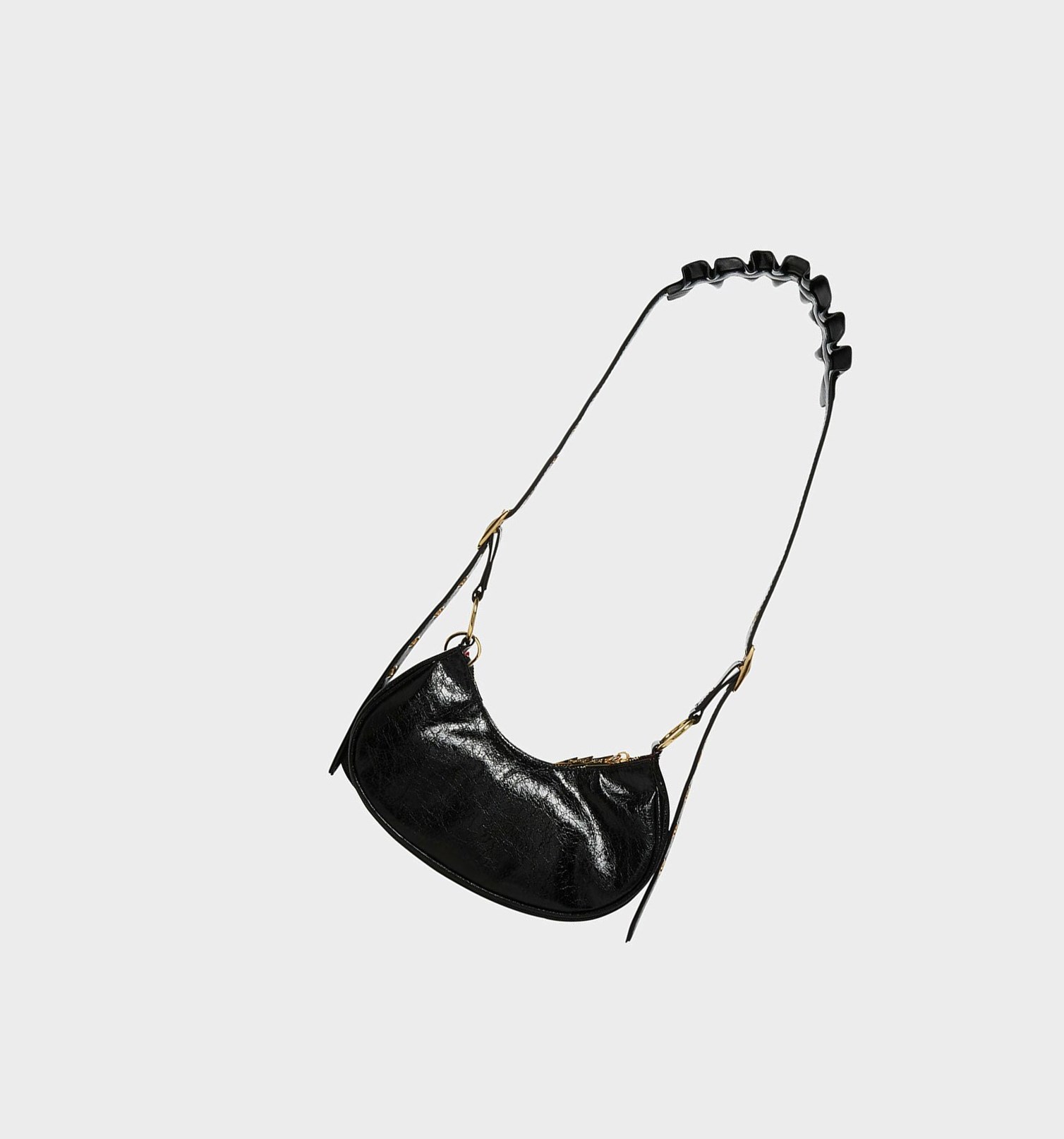 Black Women's Betsey Johnson Mirror Mirror Crossbody Shoulder Bags | AYIZWUJ-57