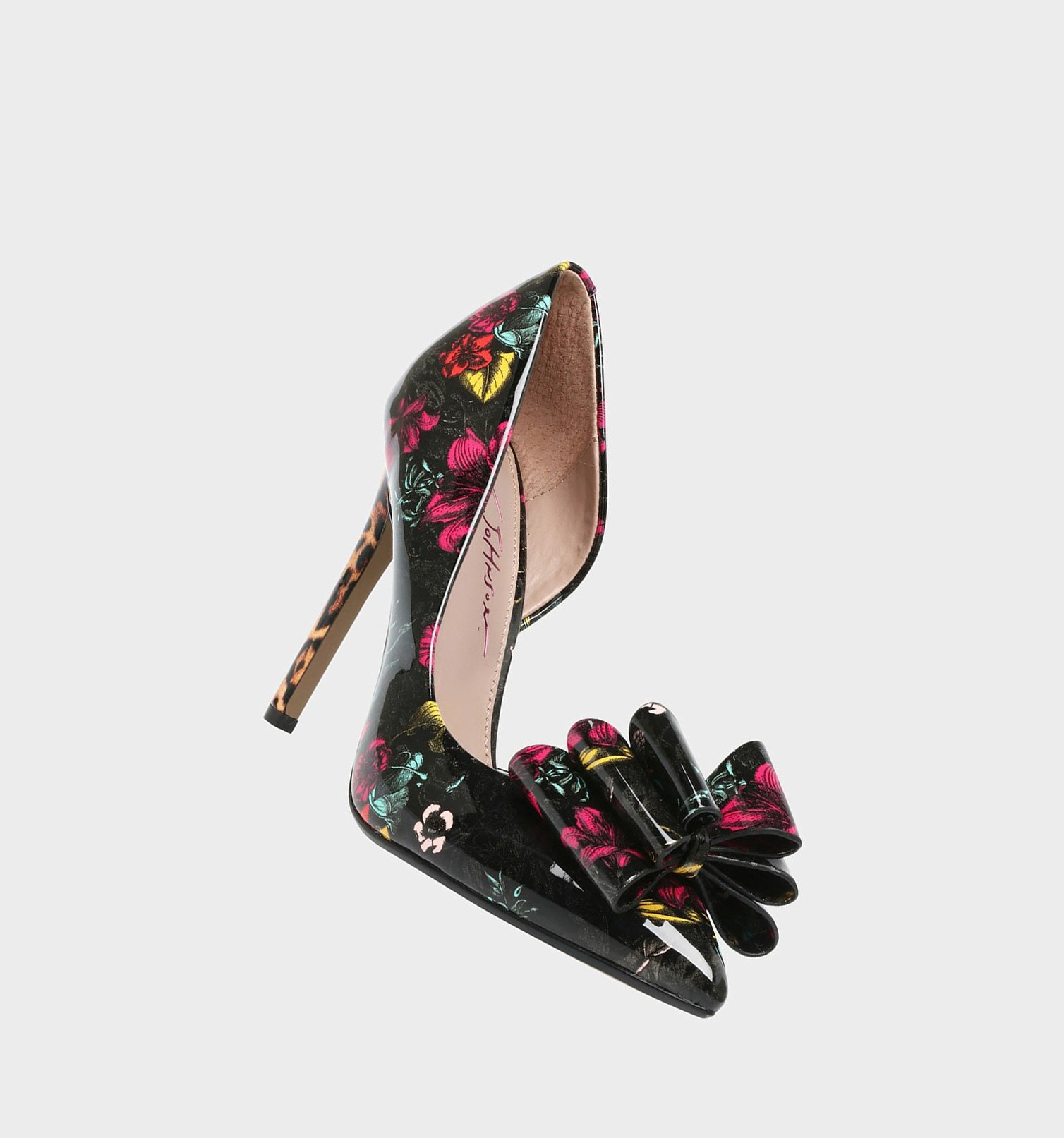 Black Women's Betsey Johnson Prince-p Heels | JZPXDBR-74