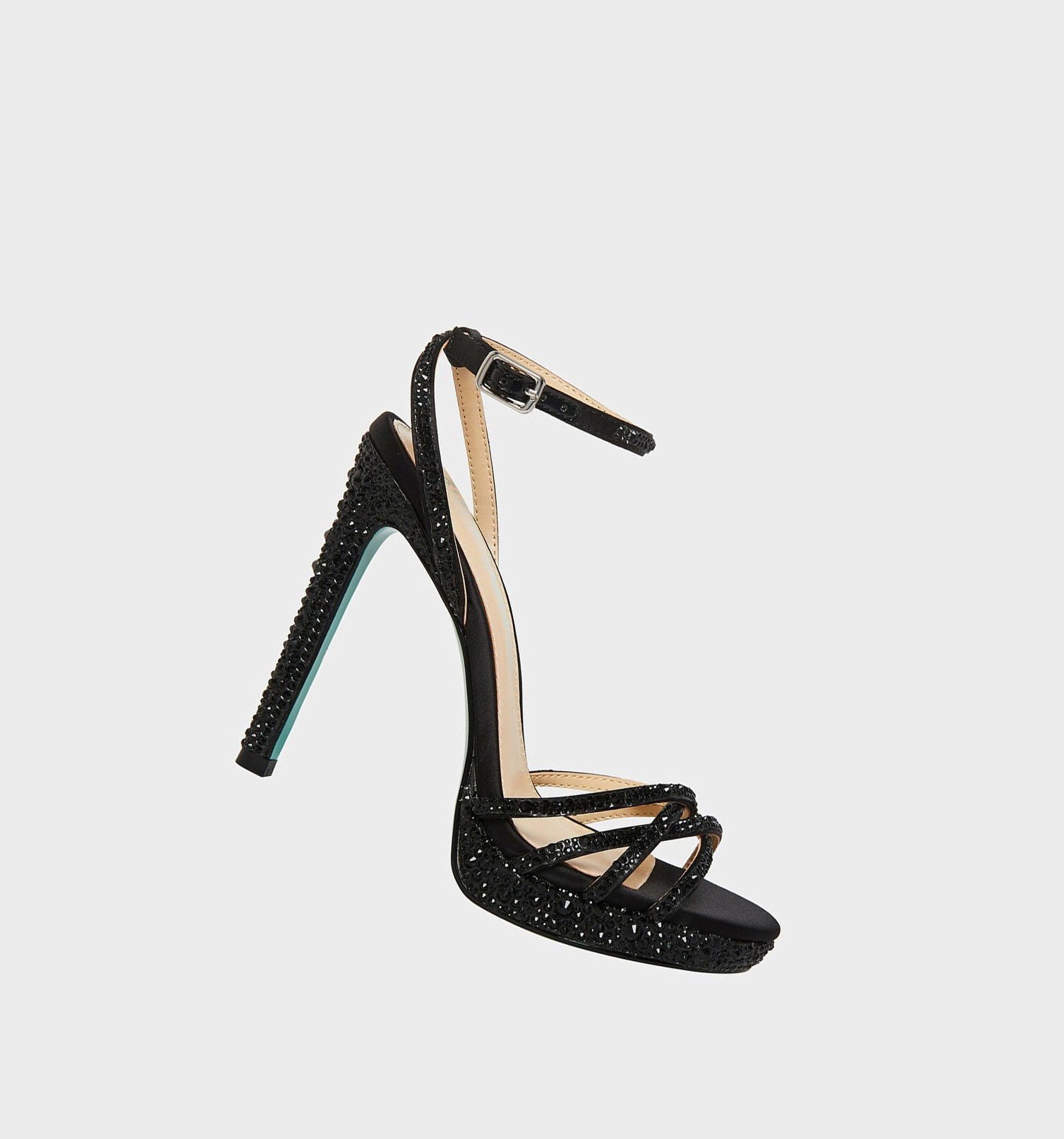 Black Women\'s Betsey Johnson Sb-adde Heels | BDNRMGZ-97