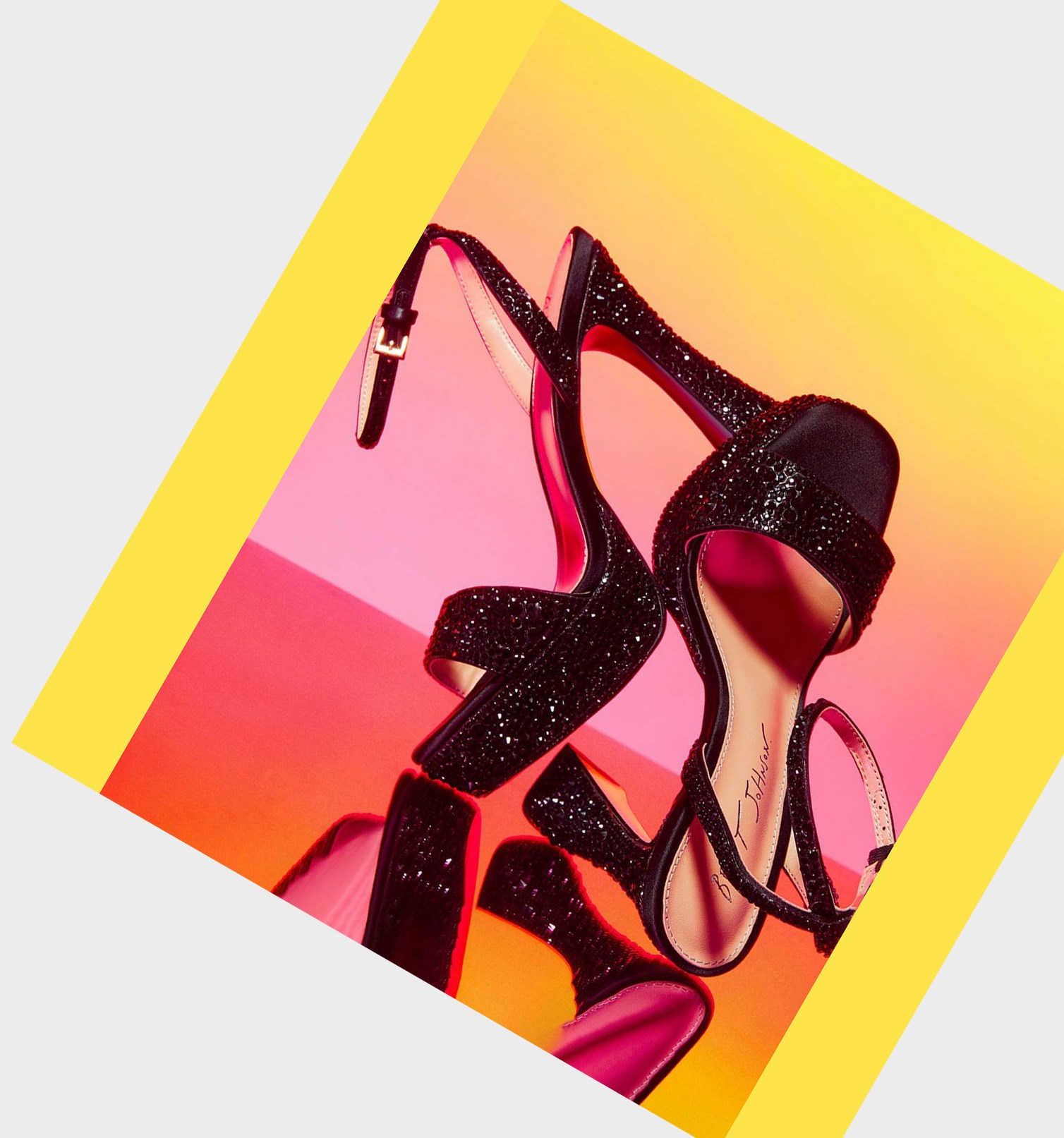 Black Women's Betsey Johnson Sb-beth Heels | ZGFPJQO-26