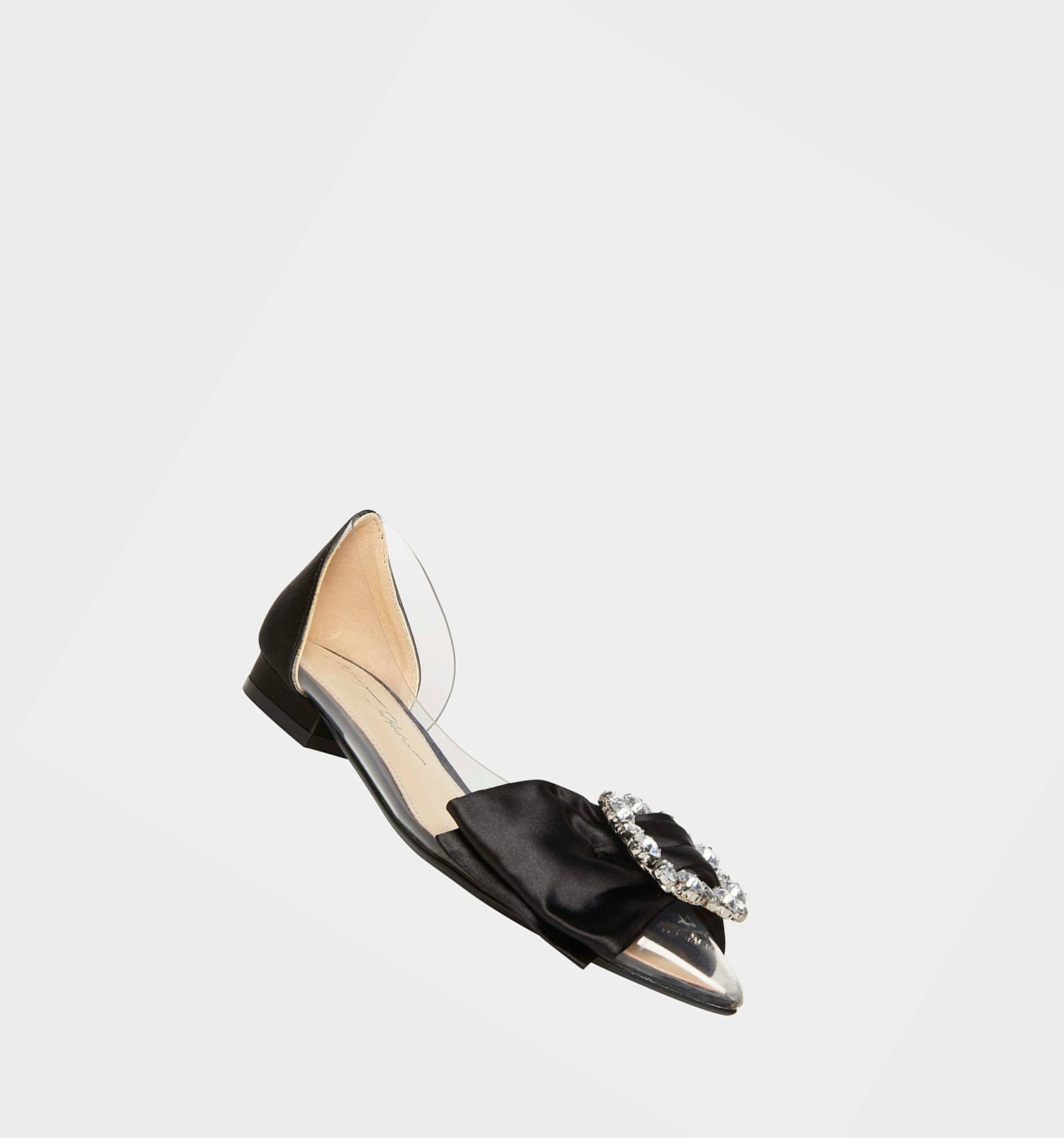 Black Women's Betsey Johnson Sb-nelie Flats | BJCQMLK-28