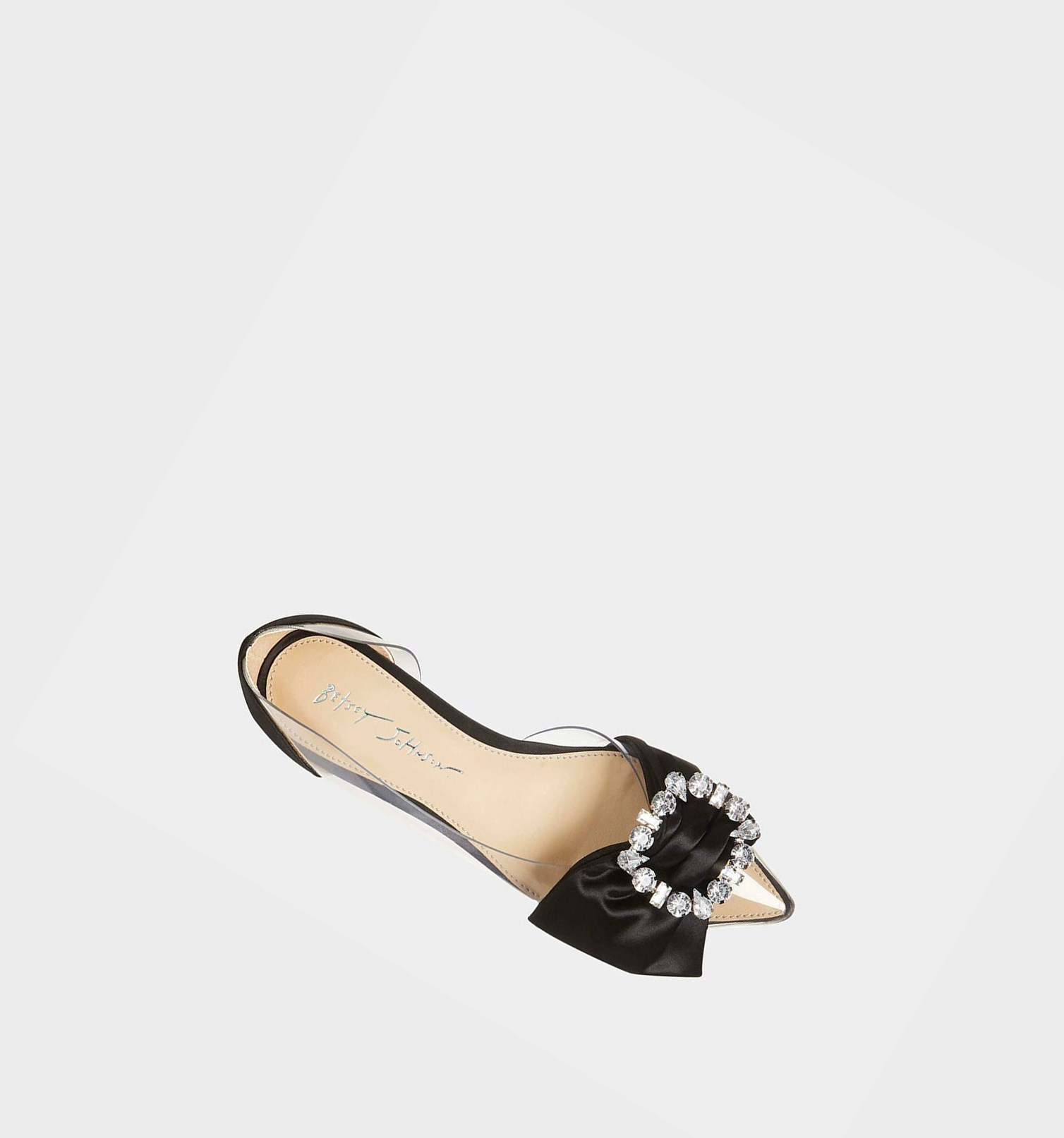 Black Women's Betsey Johnson Sb-nelie Flats | BJCQMLK-28