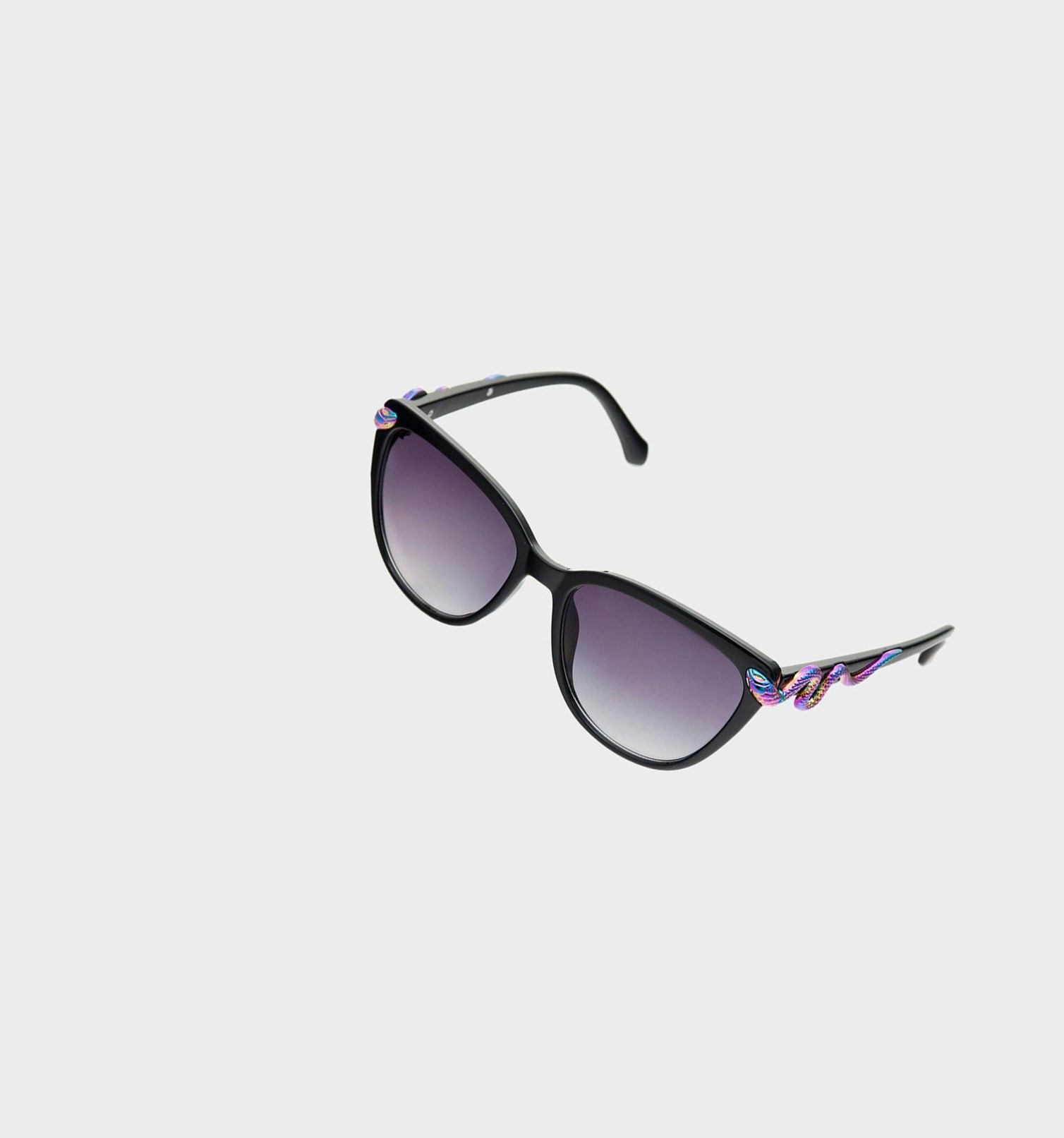 Black Women\'s Betsey Johnson Slithering Around Sunglasses | RGHFZVN-51