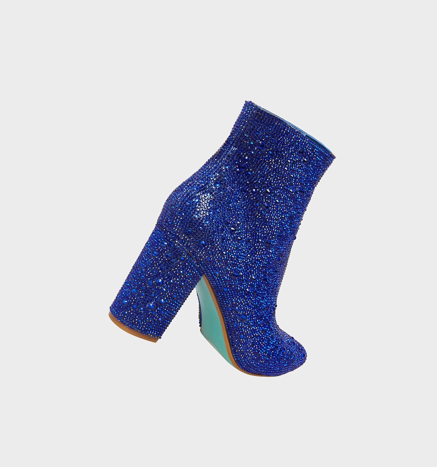 Blue Women's Betsey Johnson Cady Boots & Booties | HNZRTYM-70