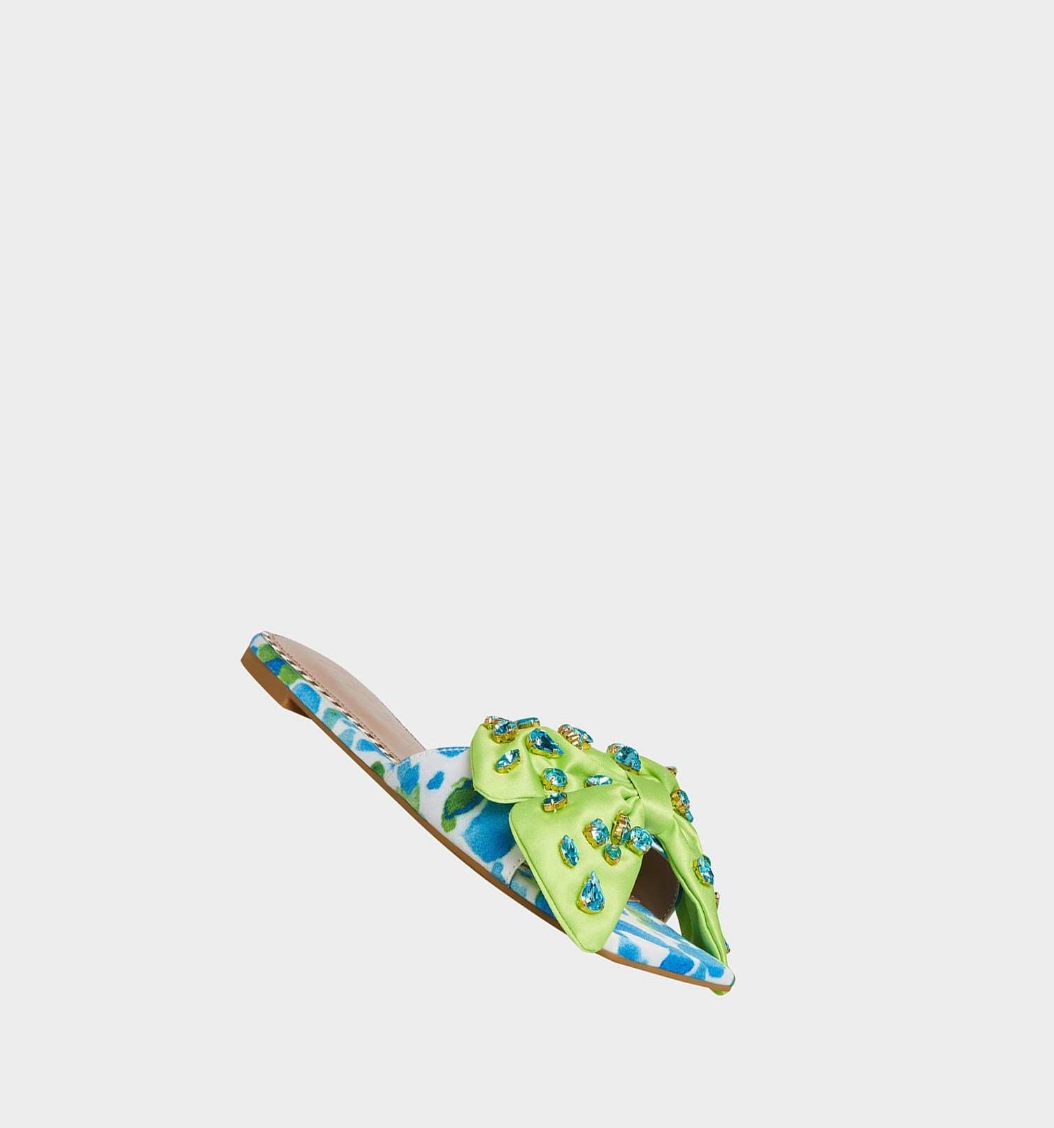 Blue Women's Betsey Johnson Daisyy-r Sandals | NBHYQCT-43