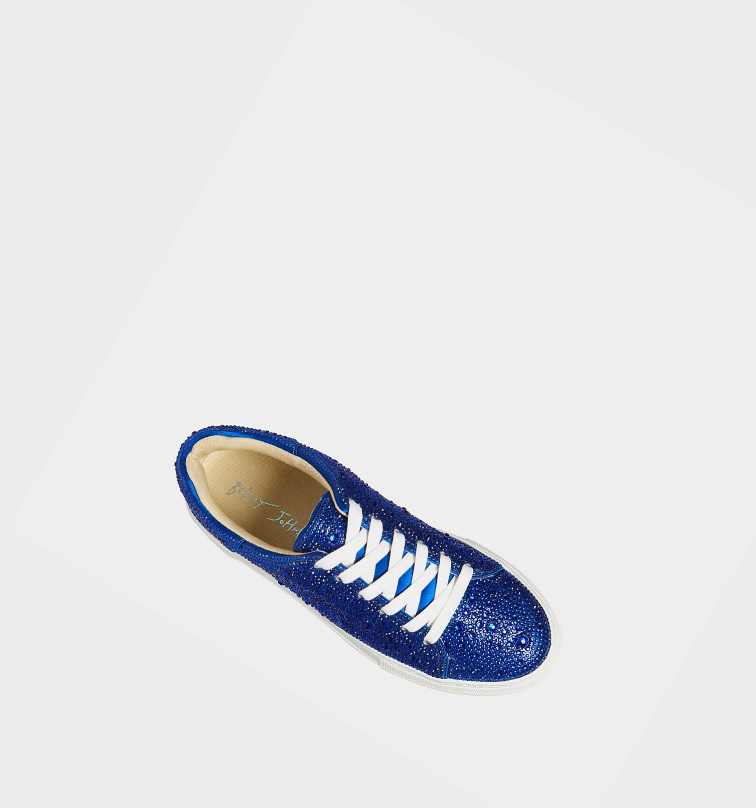 Blue Women's Betsey Johnson Sidny Sneakers | IEOBCXY-30