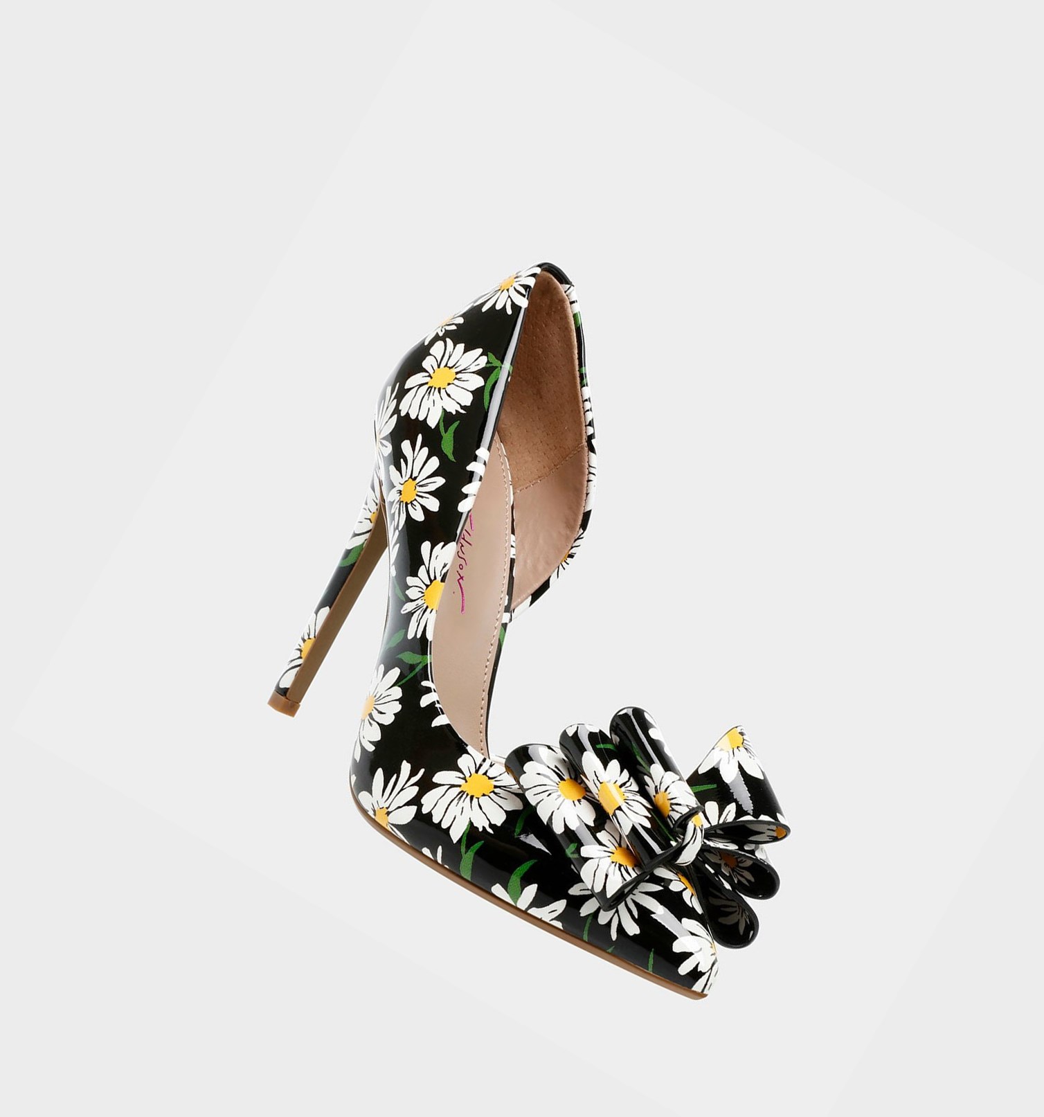 Flower Women's Betsey Johnson Prince-p Heels | FSPYNXW-86