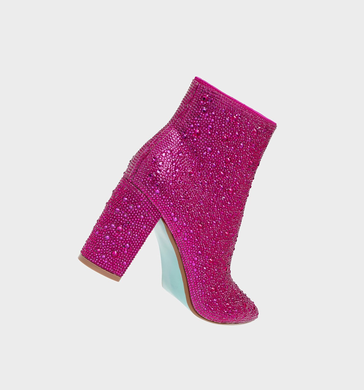 Fuchsia Women's Betsey Johnson Cady Boots & Booties | XSYMEOB-65