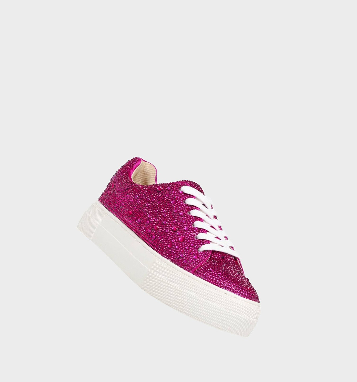 Fuchsia Women's Betsey Johnson Sidny Sneakers | RHJWILU-75