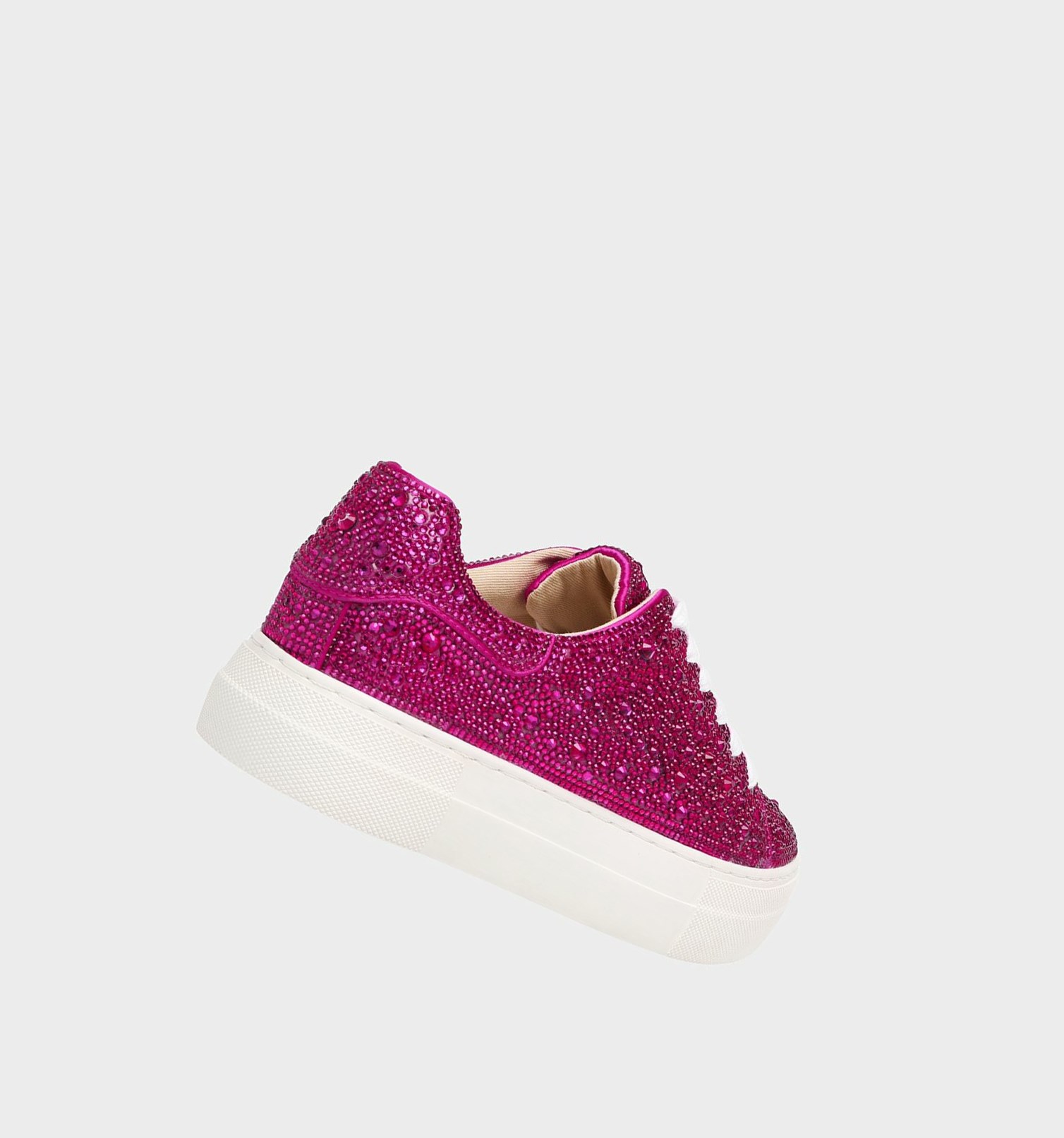 Fuchsia Women's Betsey Johnson Sidny Sneakers | RHJWILU-75