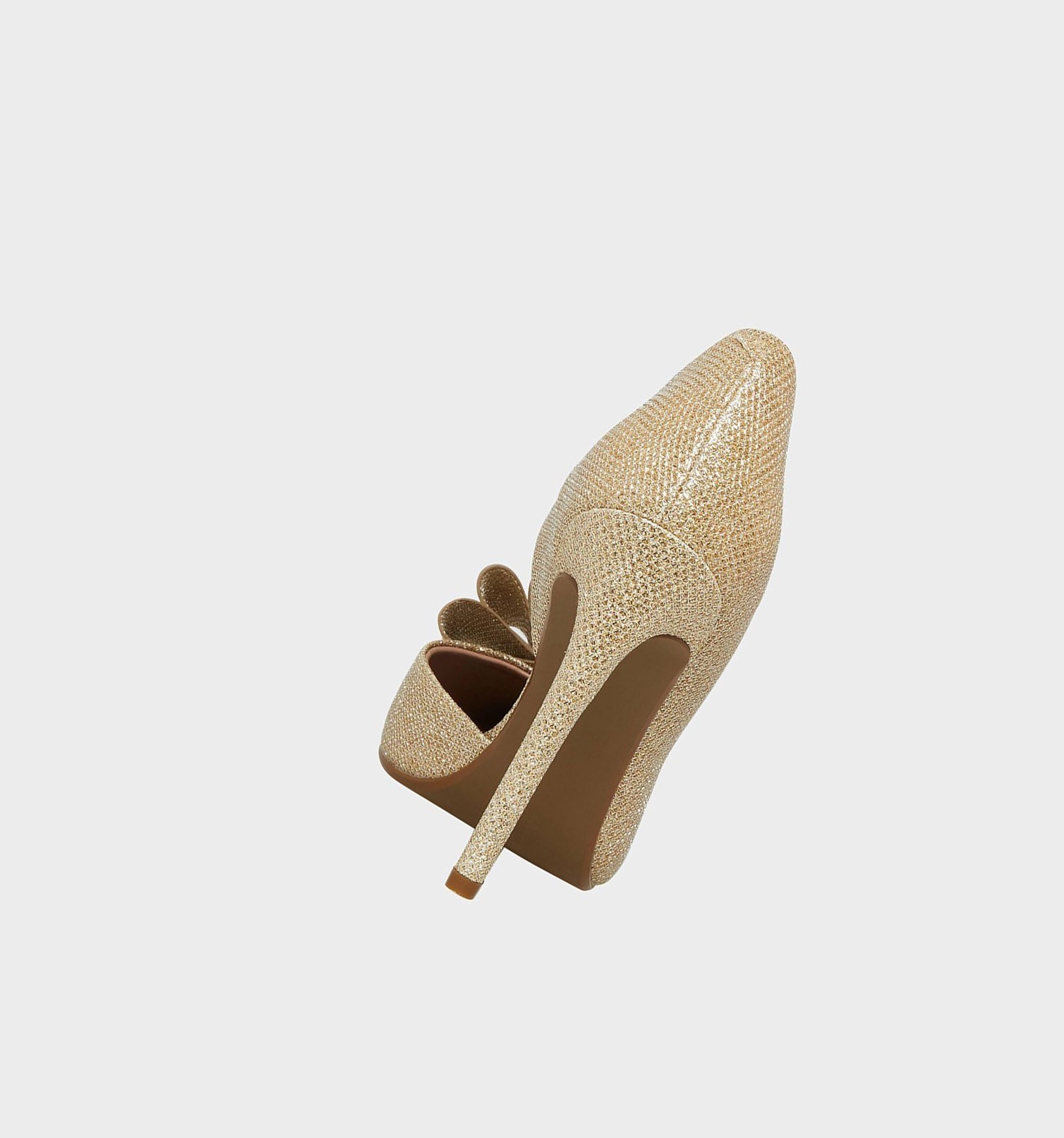 Gold Women's Betsey Johnson Prince Heels | NJEYTSO-51