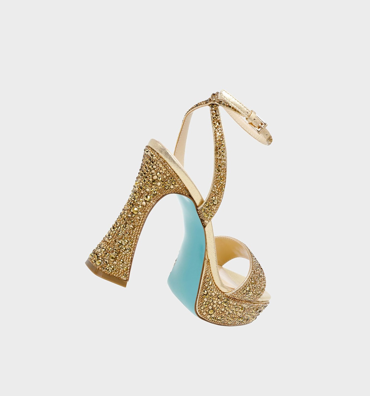 Gold Women's Betsey Johnson Sb-beth Heels | PNVFZJD-70