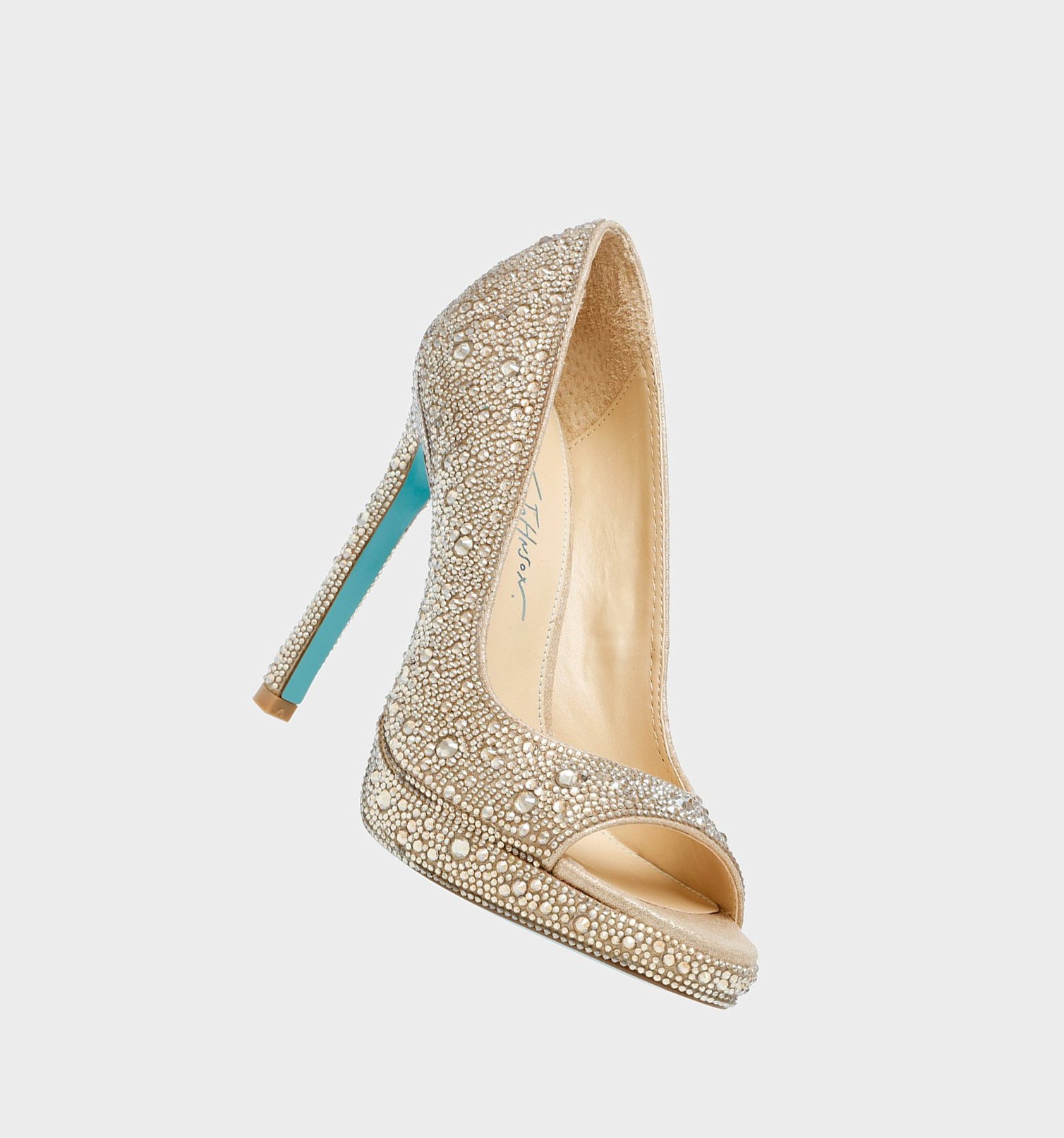 Gold Women's Betsey Johnson Sb-dane Heels | XZBKSIO-60