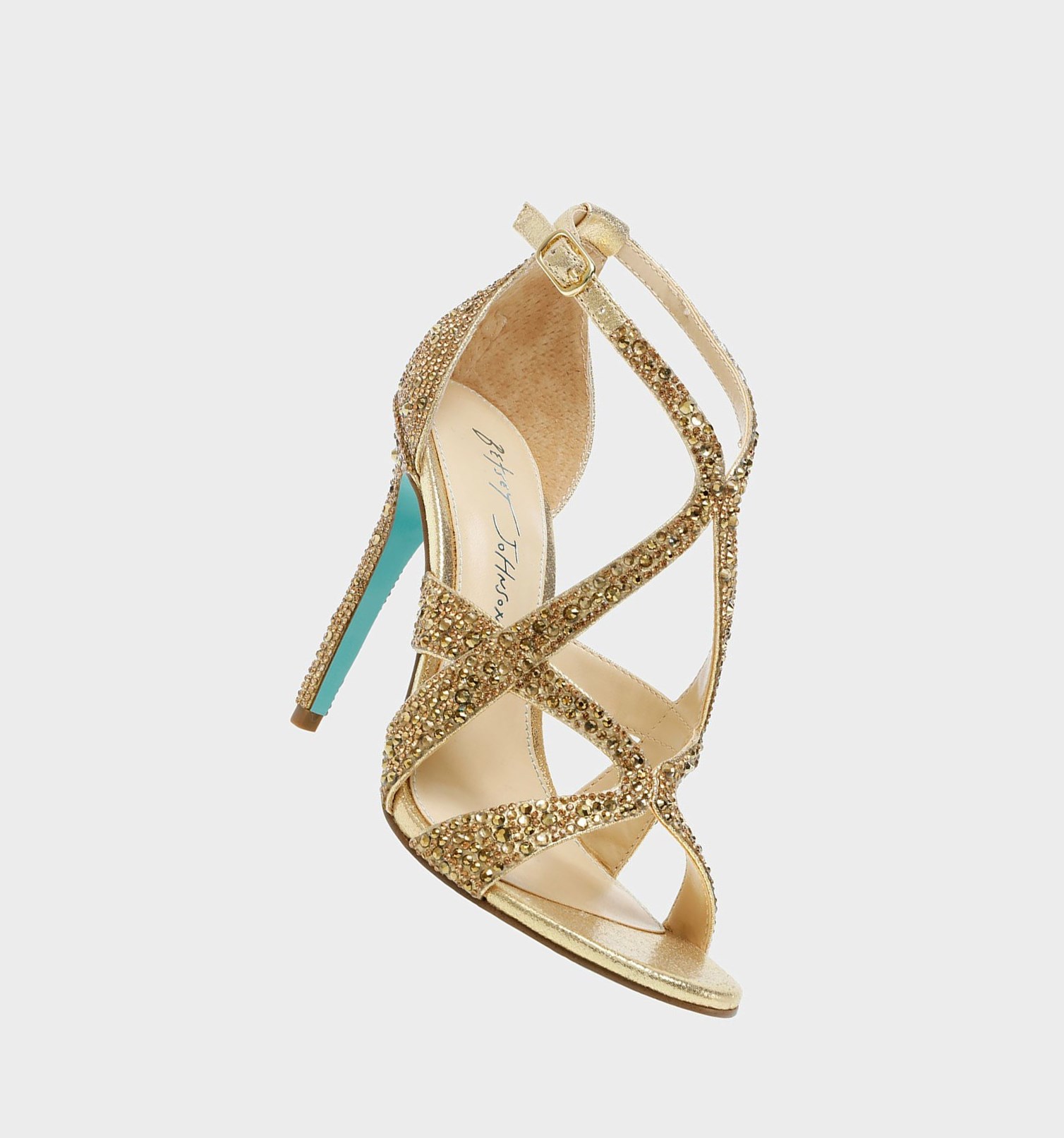 Gold Women's Betsey Johnson Sb-miles Heels | LFNPDRY-69