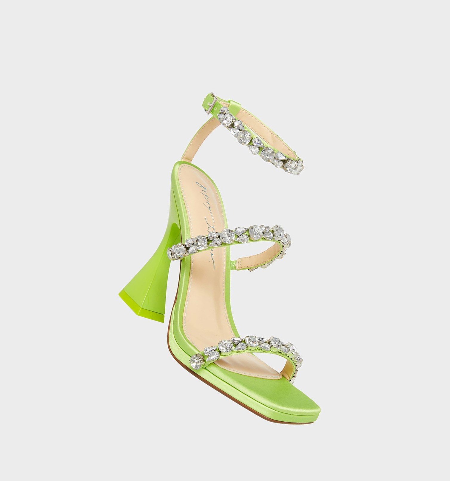 Green Women's Betsey Johnson Sb-perry Heels | MSXJGBC-97