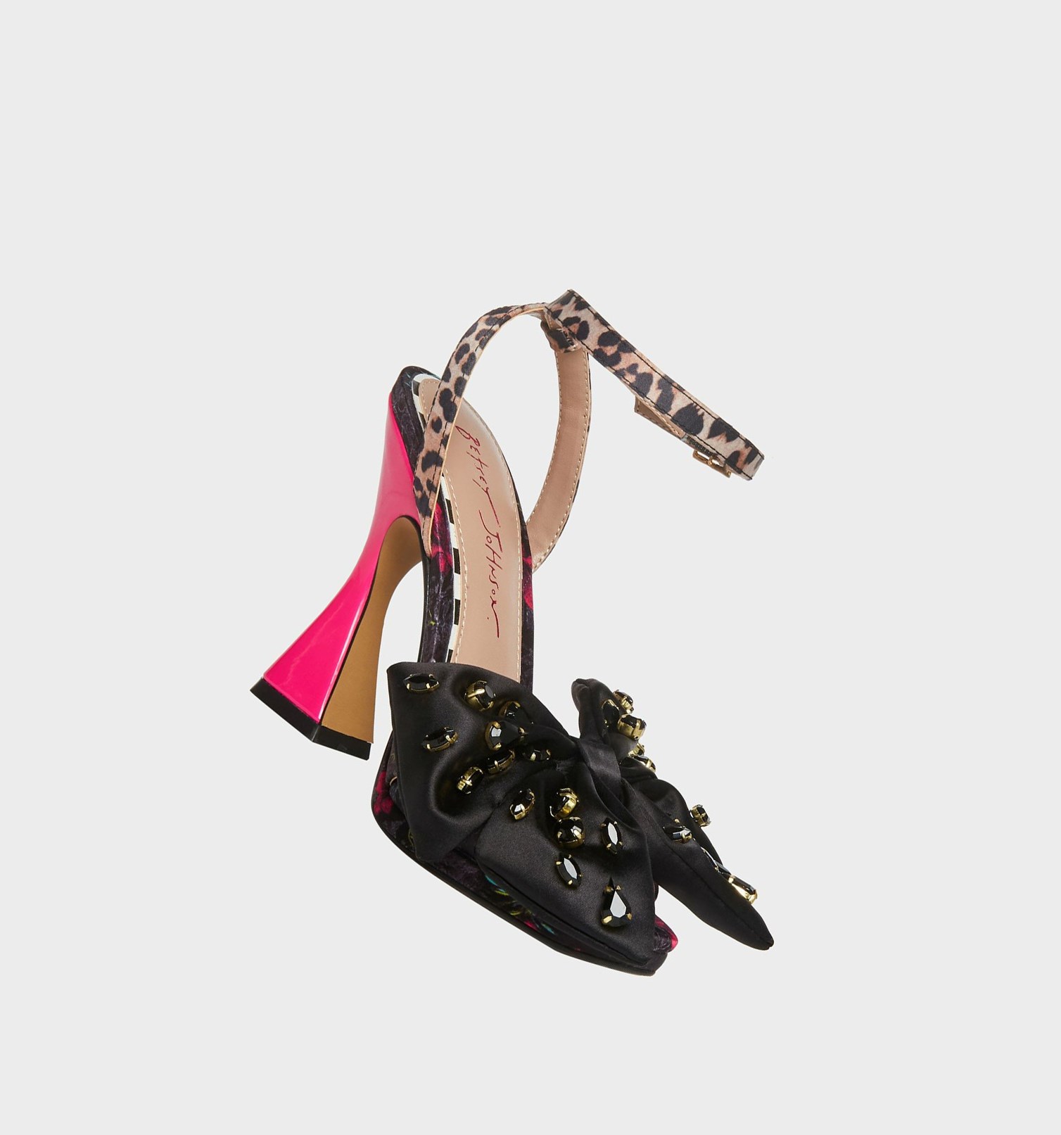 Leopard Women's Betsey Johnson Loise Heels | ZDXVJMT-98