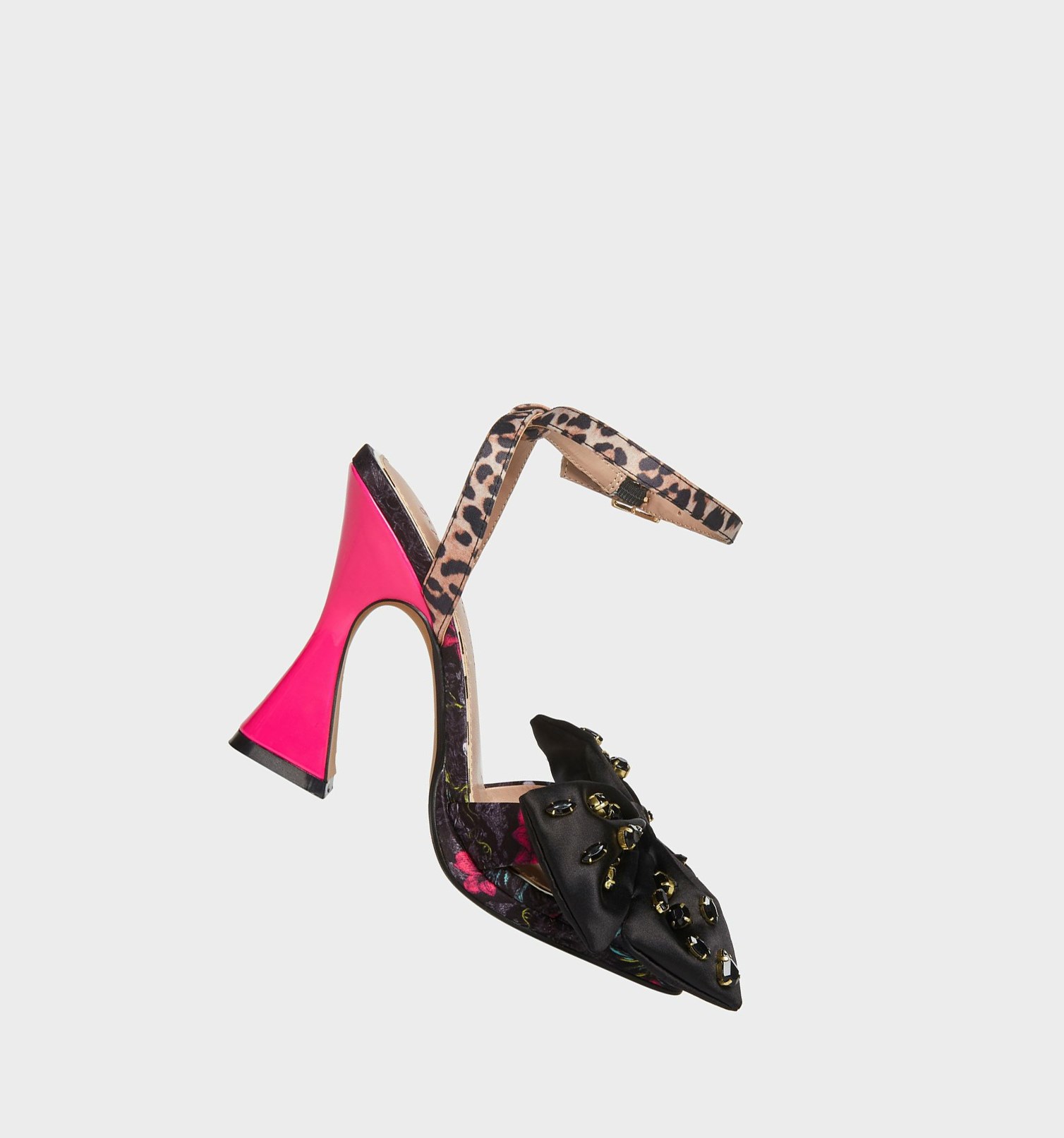 Leopard Women\'s Betsey Johnson Loise Heels | ZDXVJMT-98