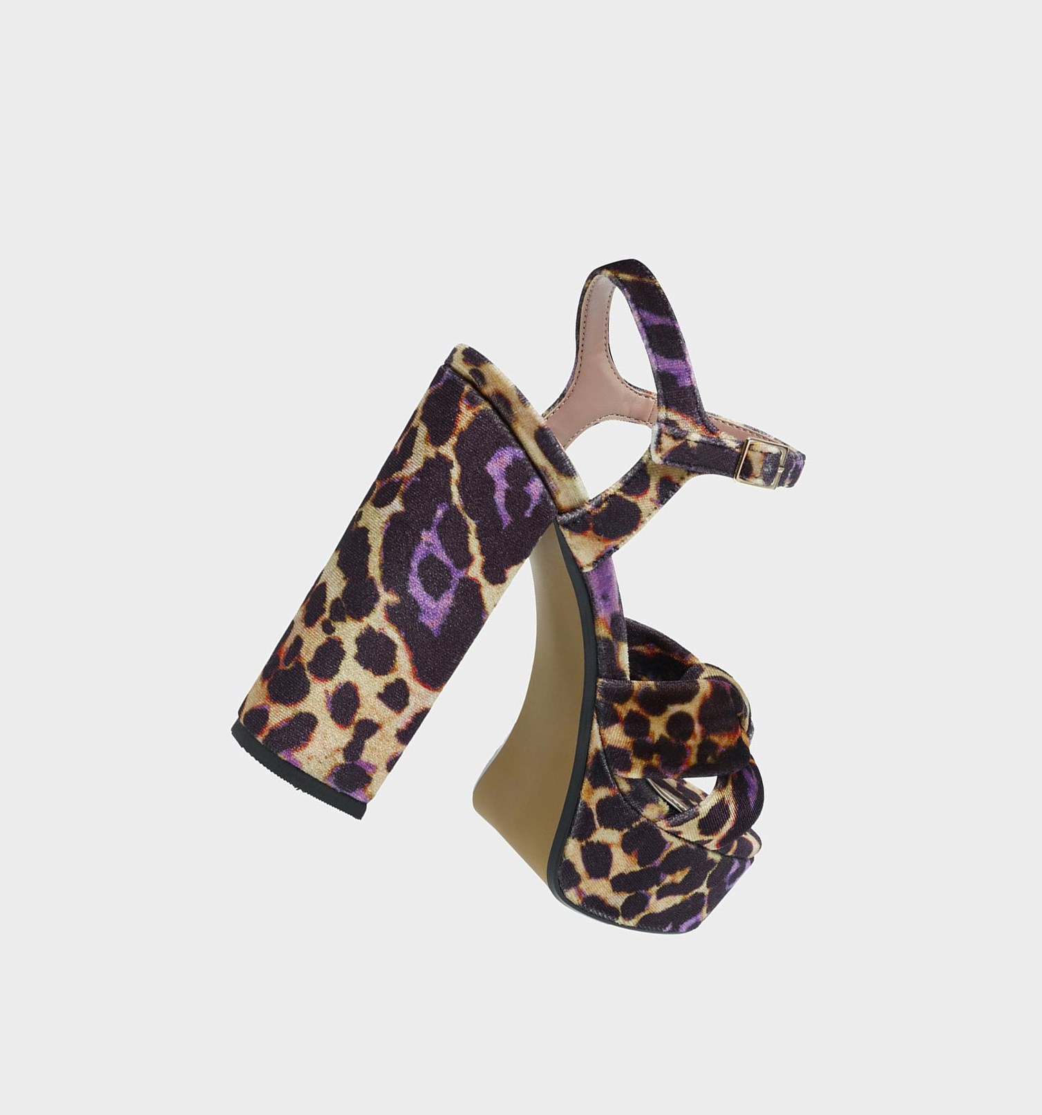 Leopard Women's Betsey Johnson Melanni Heels | XTUYFBN-89