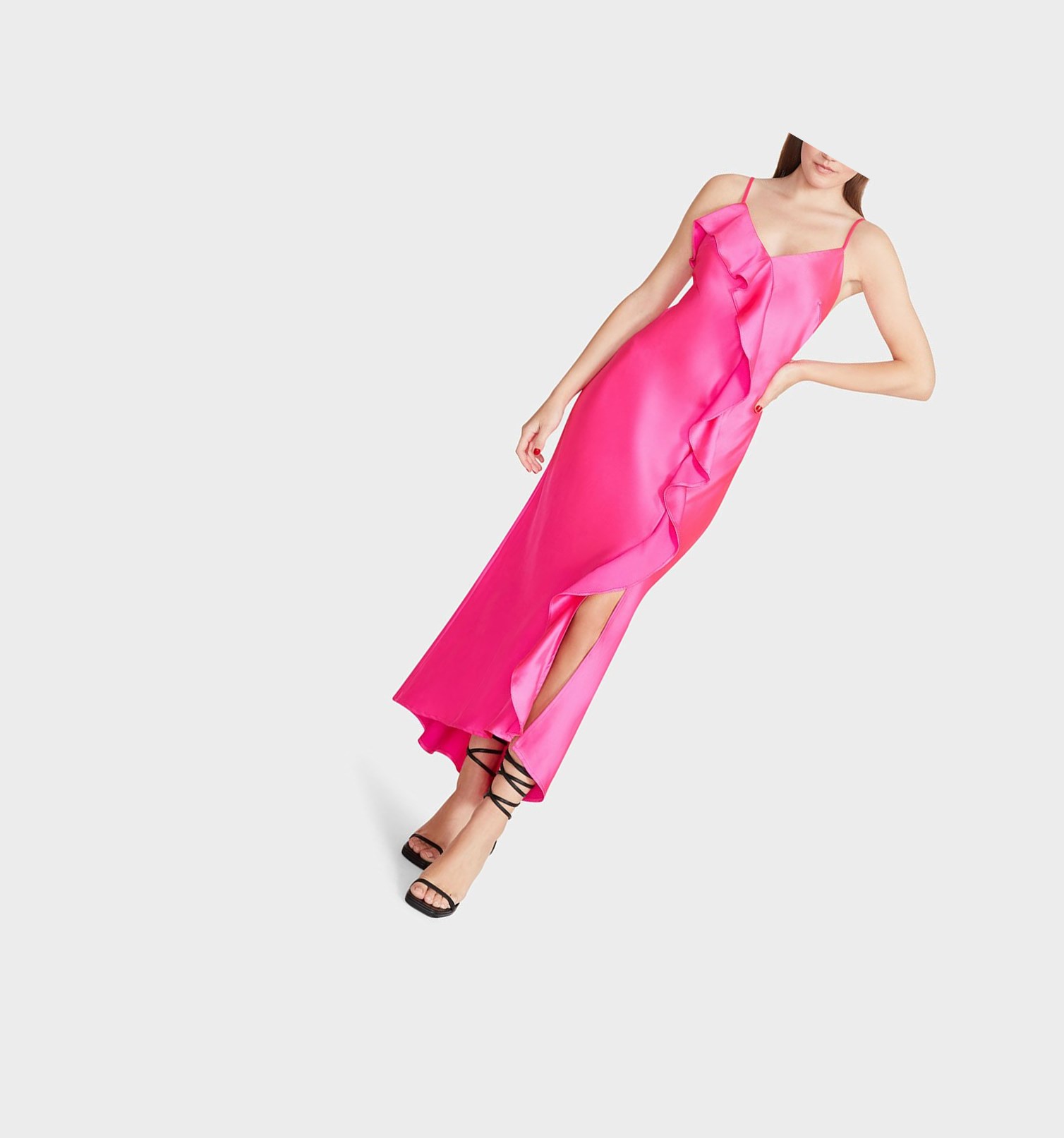 Pink Women's Betsey Johnson Ruffle Me Up Dress | ZKCXIPW-86