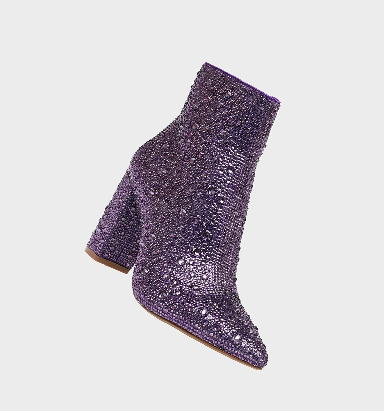 Purple Women's Betsey Johnson Cady Boots & Booties | SVJZYTF-36