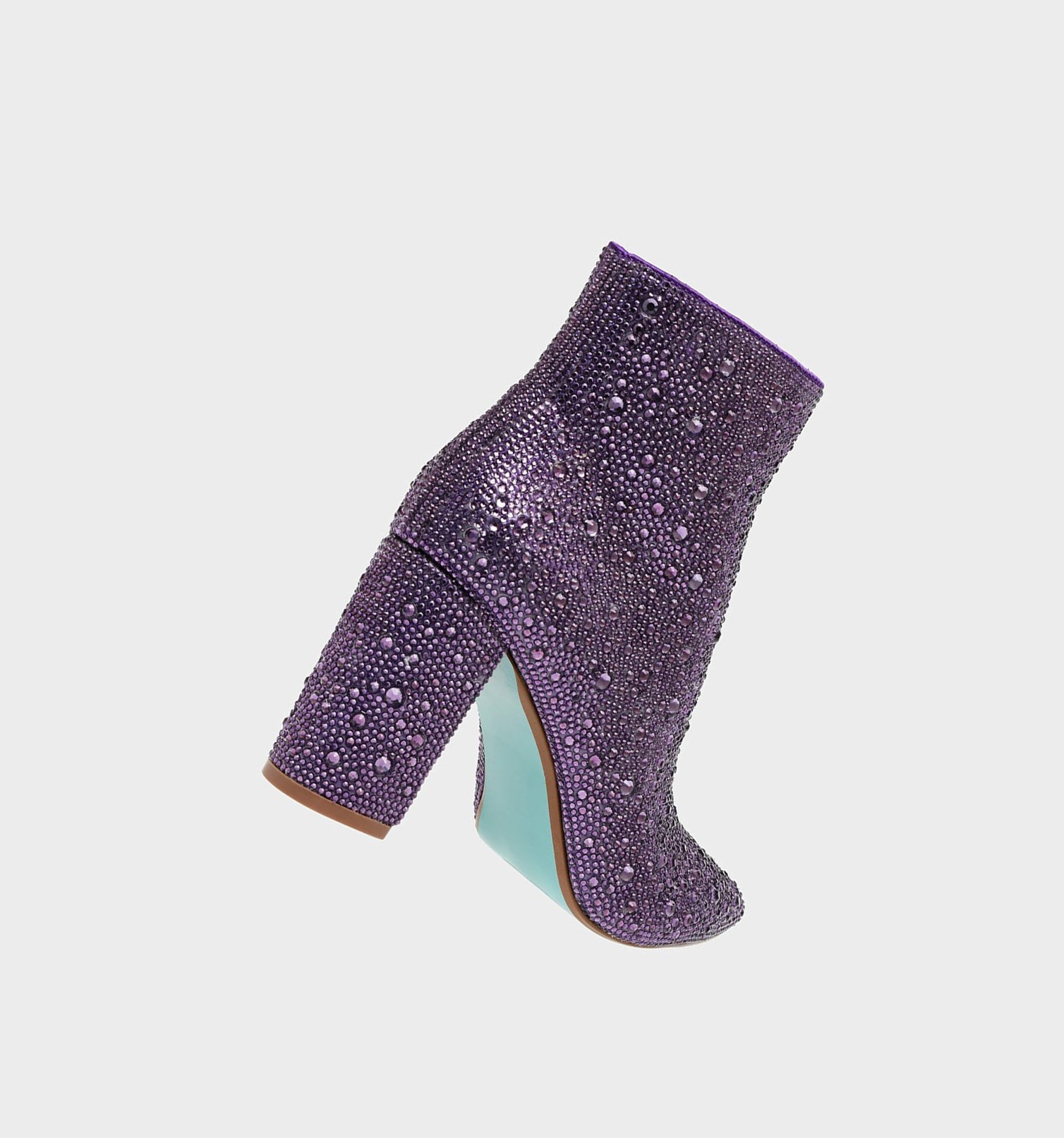 Purple Women's Betsey Johnson Cady Boots & Booties | SVJZYTF-36