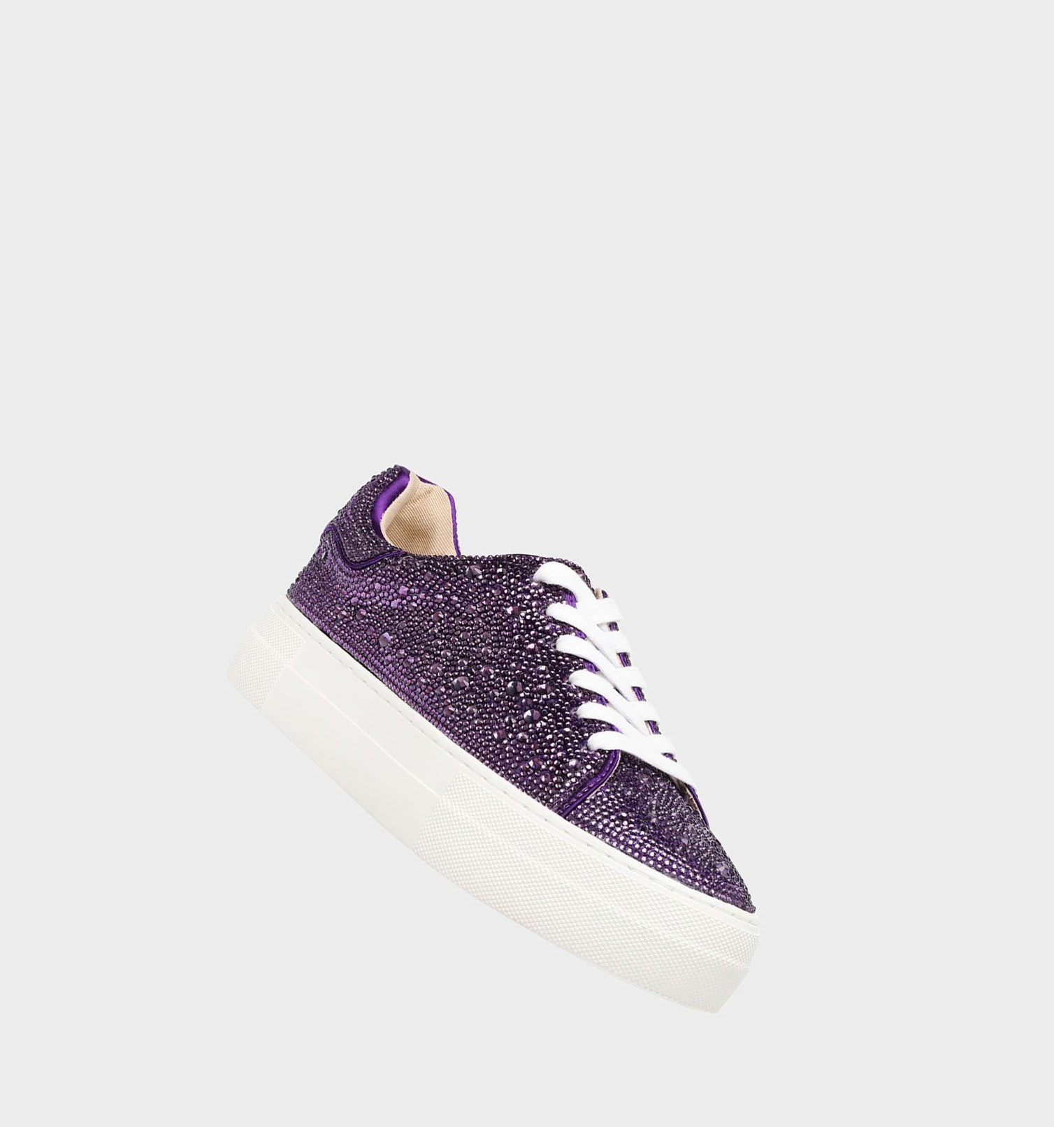 Purple Women's Betsey Johnson Sidny Sneakers | SKJMZQL-30