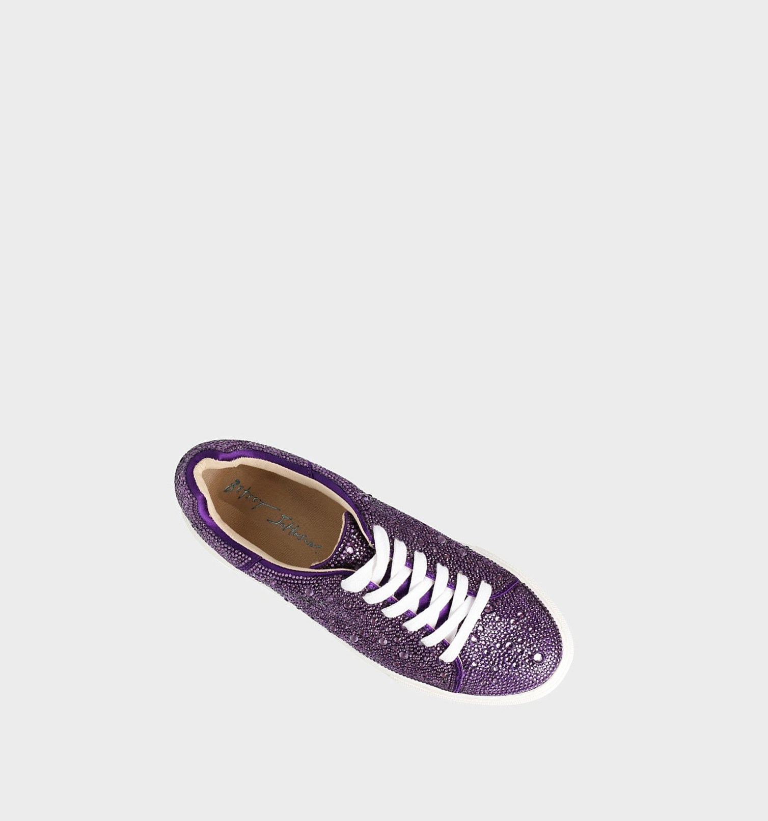 Purple Women's Betsey Johnson Sidny Sneakers | SKJMZQL-30