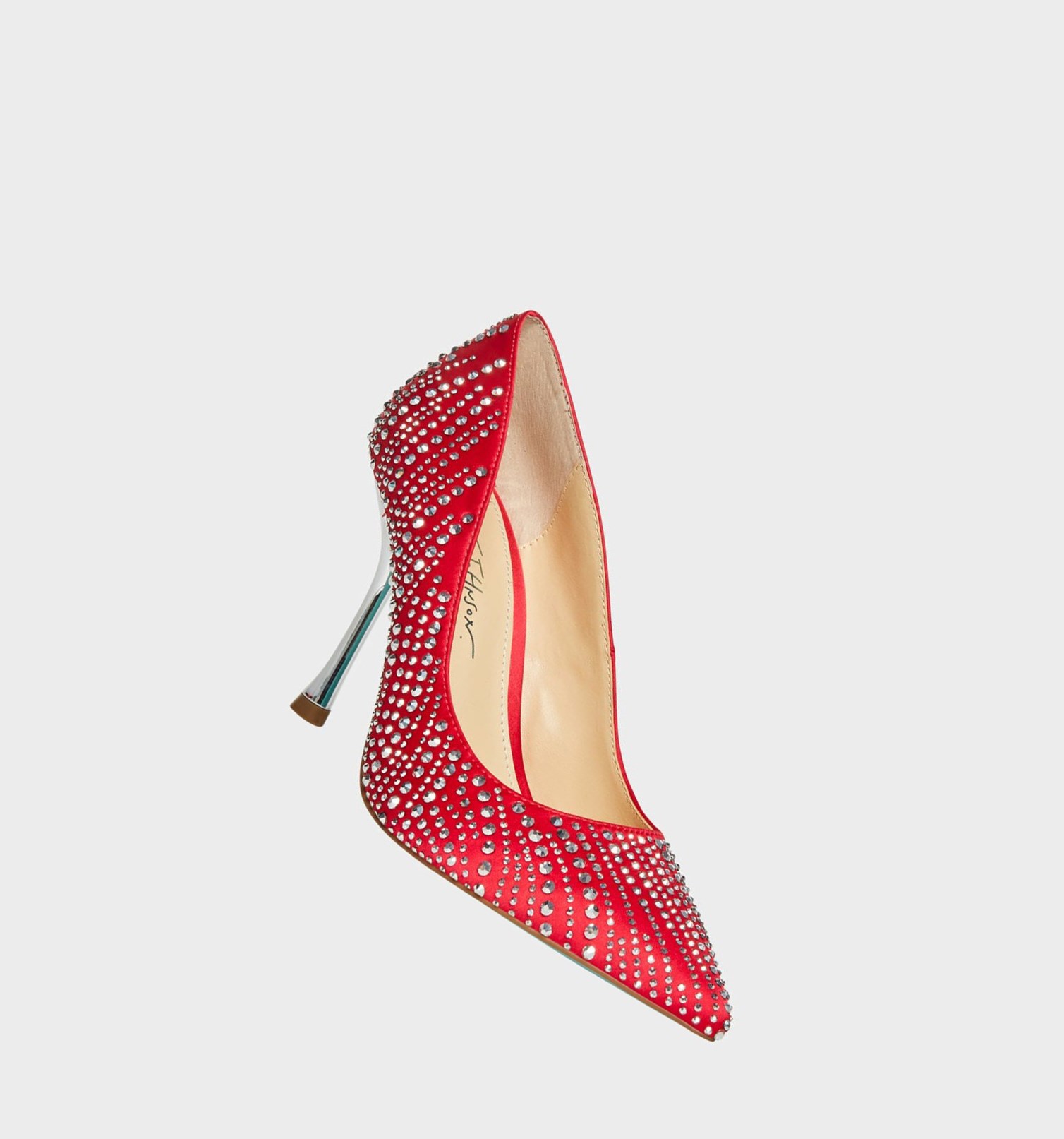 Red Women's Betsey Johnson Alesi Heels | BPSOJEN-50