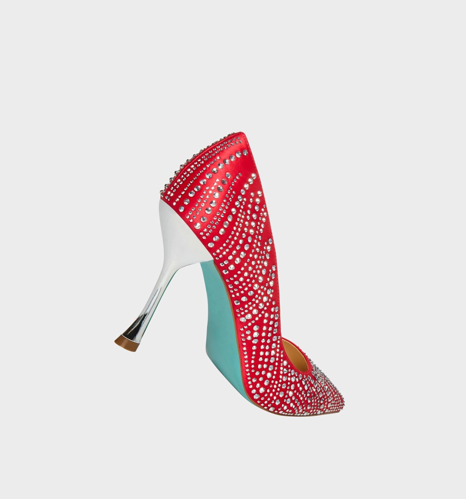 Red Women's Betsey Johnson Alesi Heels | BPSOJEN-50