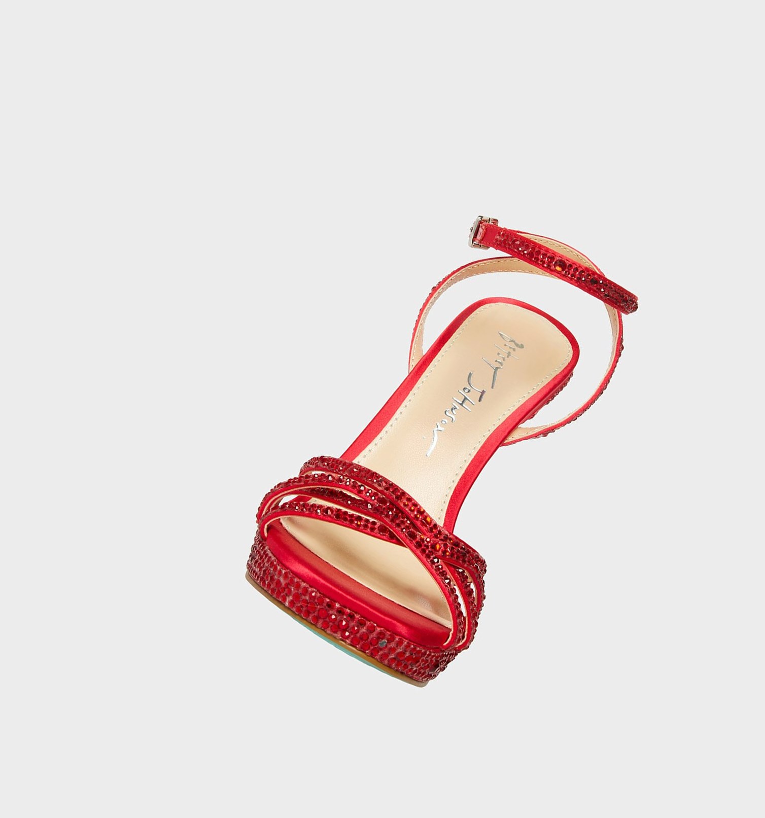 Red Women's Betsey Johnson Sb-adde Heels | NTOCEPI-59