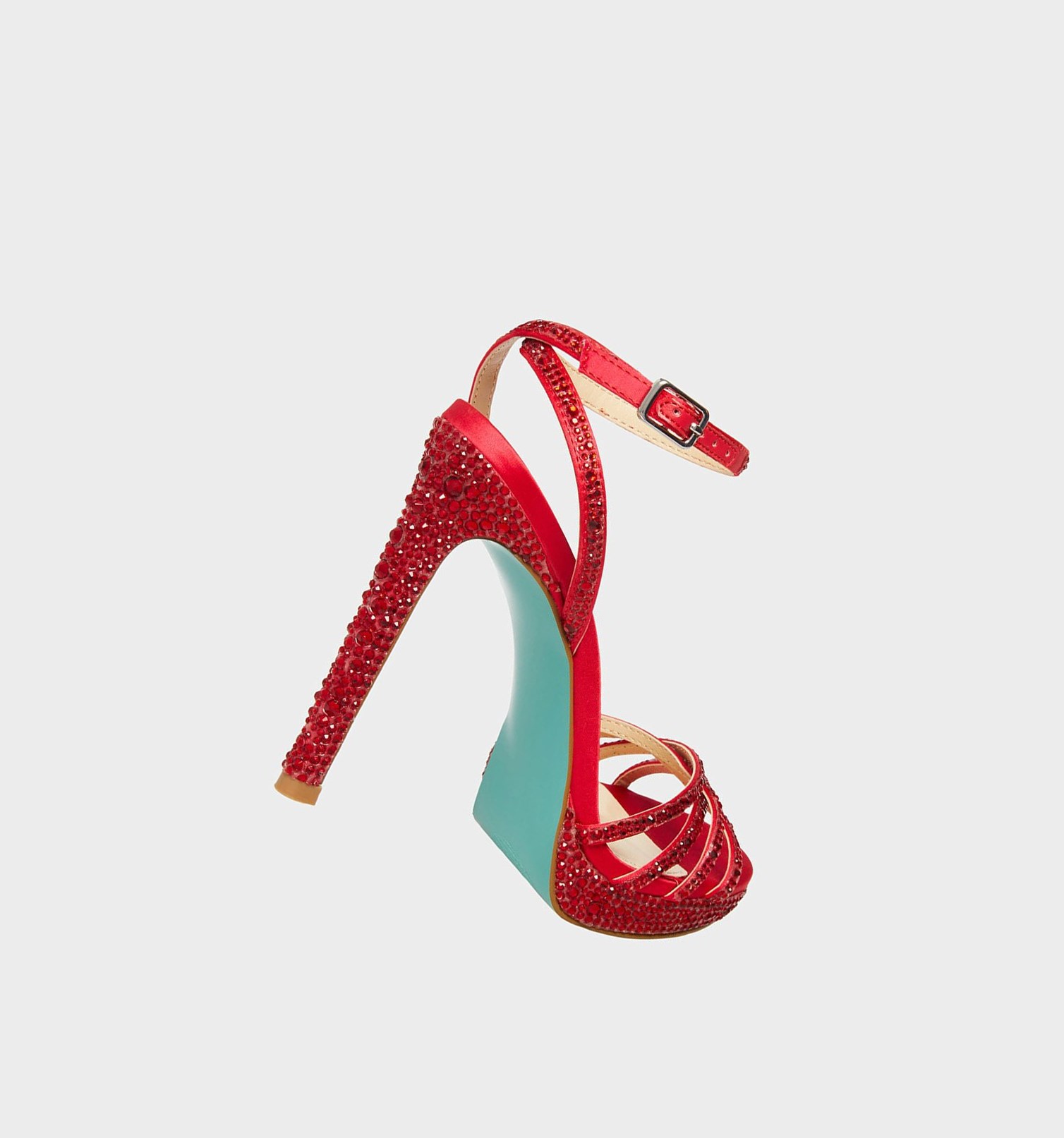 Red Women's Betsey Johnson Sb-adde Heels | NTOCEPI-59