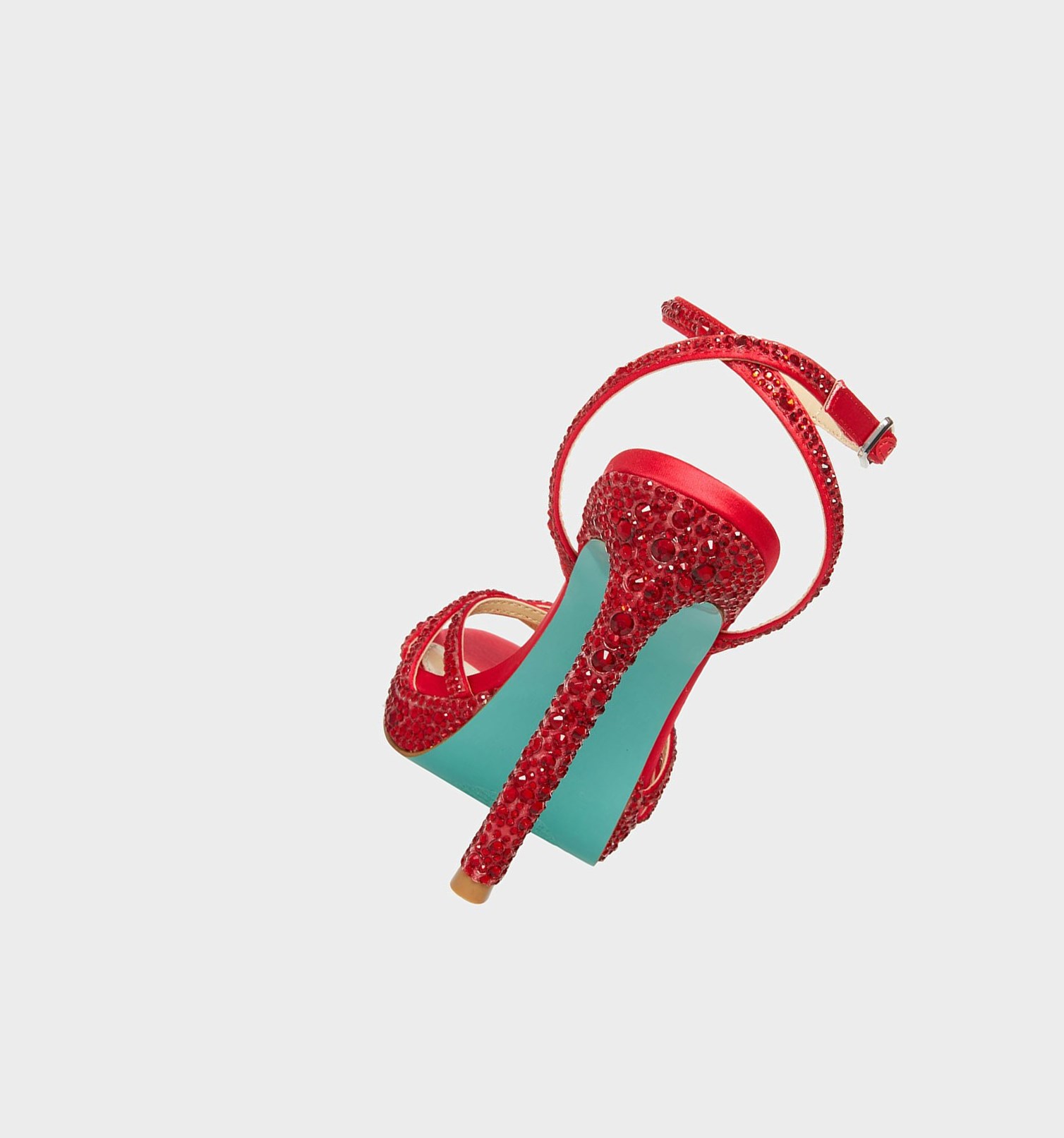 Red Women's Betsey Johnson Sb-adde Heels | NTOCEPI-59