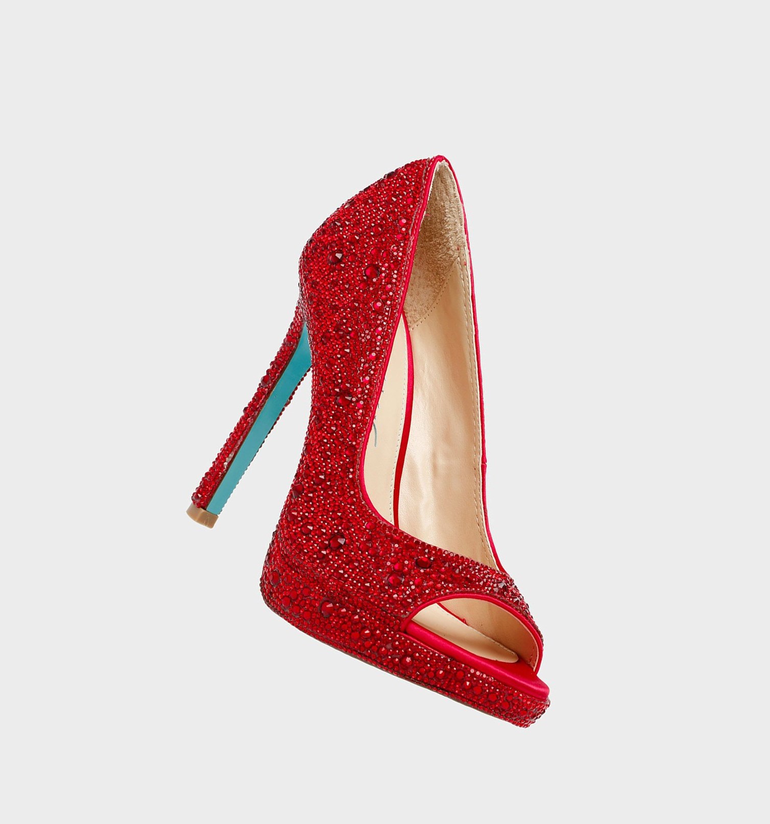 Red Women's Betsey Johnson Sb-dane Heels | WYUPMXR-13