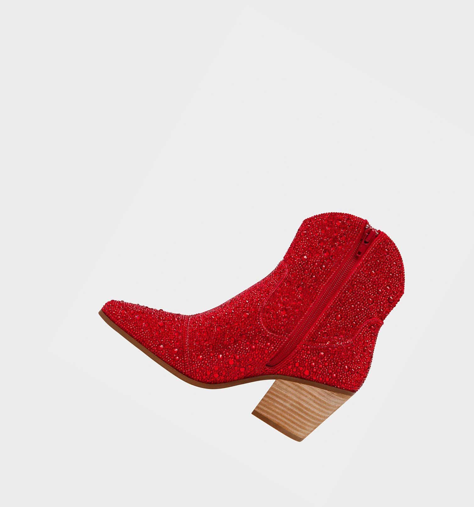 Red Women's Betsey Johnson Sb-diva Boots & Booties | GXRCHAN-14