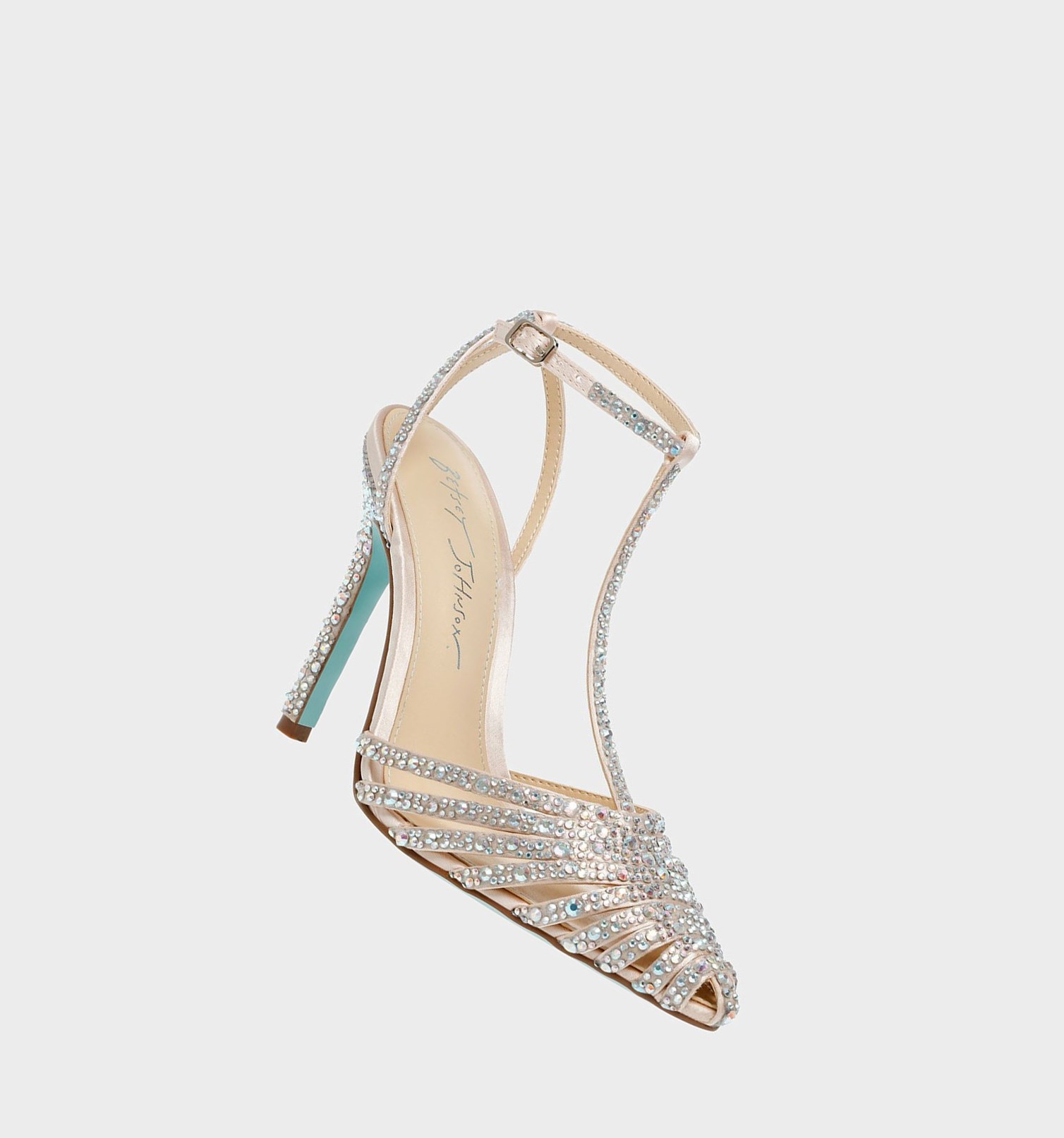 Silver Women's Betsey Johnson Sb-ali Heels | UXGCTIK-43